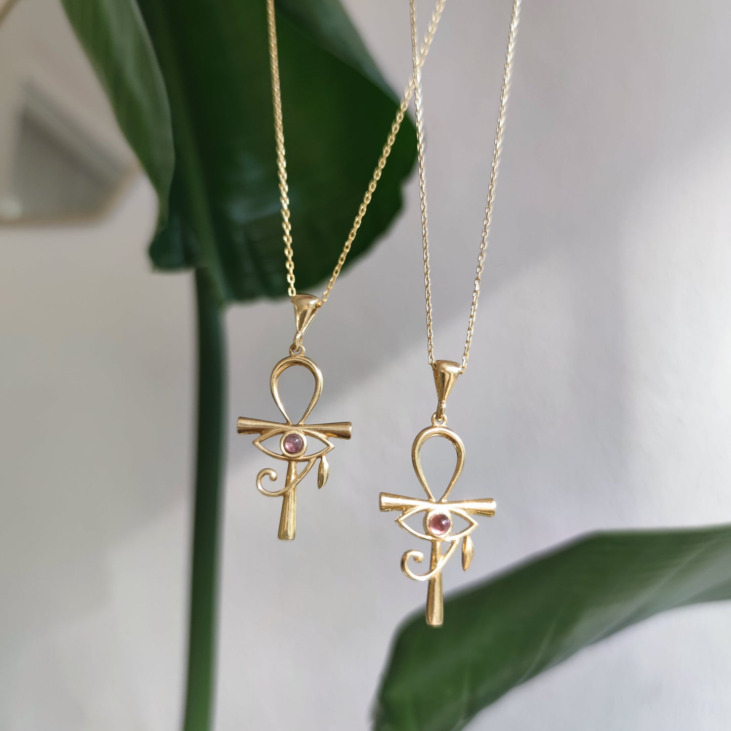 Ra Gözü Ankh Kolye