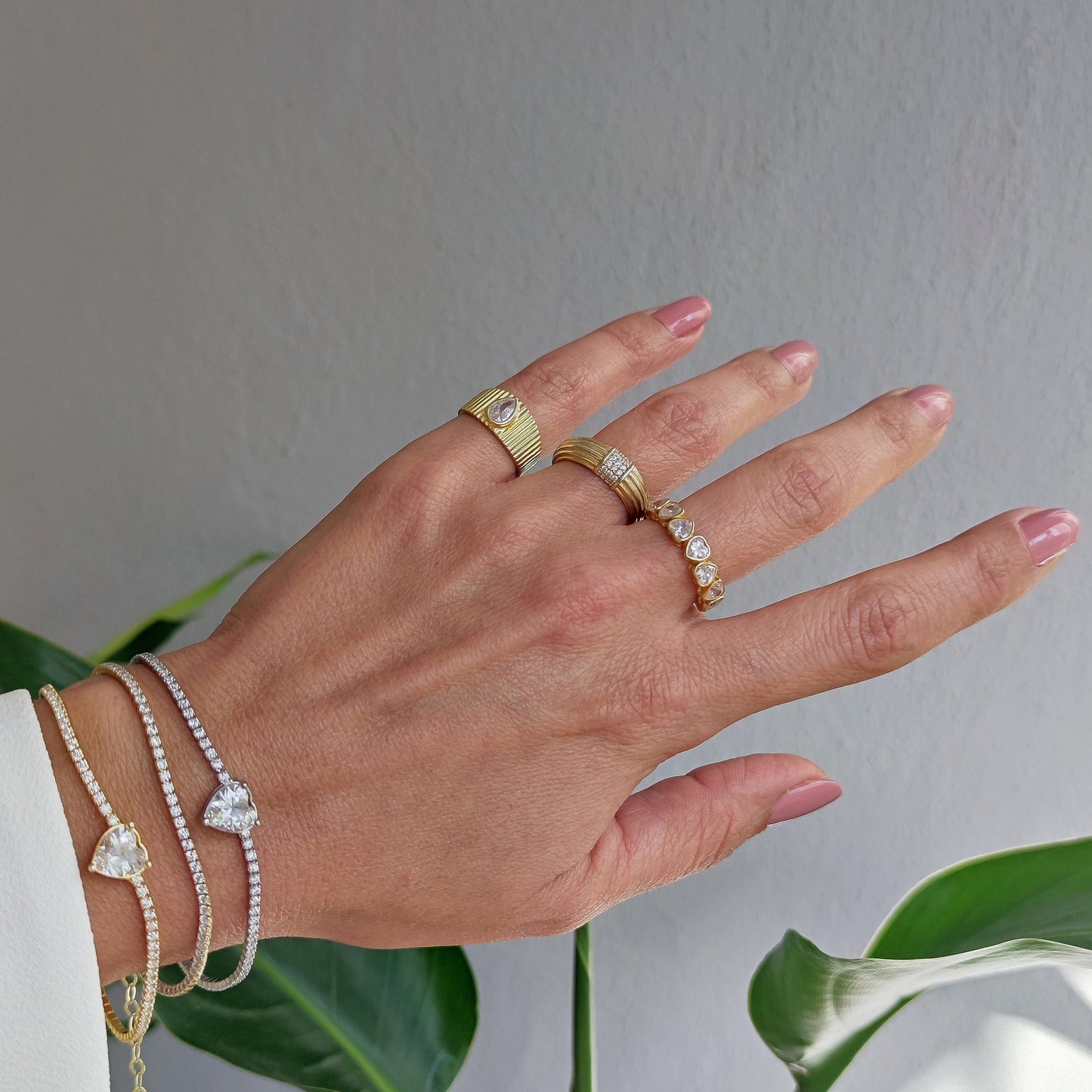 Damla Taş Yüzük (Serçe parmak yüzüğü)