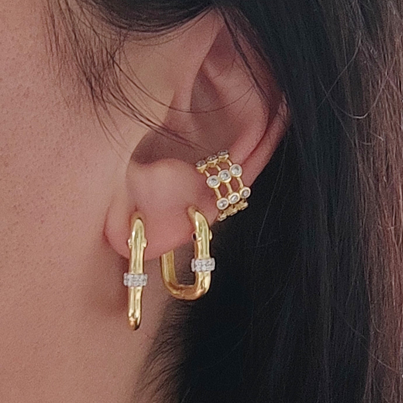 Dikdörtgen Küpe (Çift)