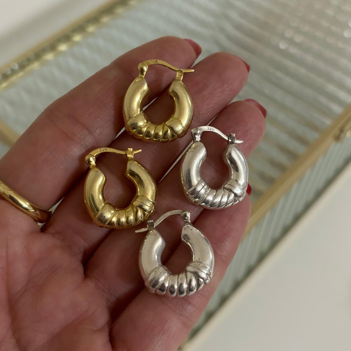 Vintage Sarmal Küpe