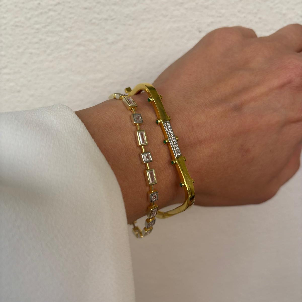 Trend Yassı Kelepçe Bileklik