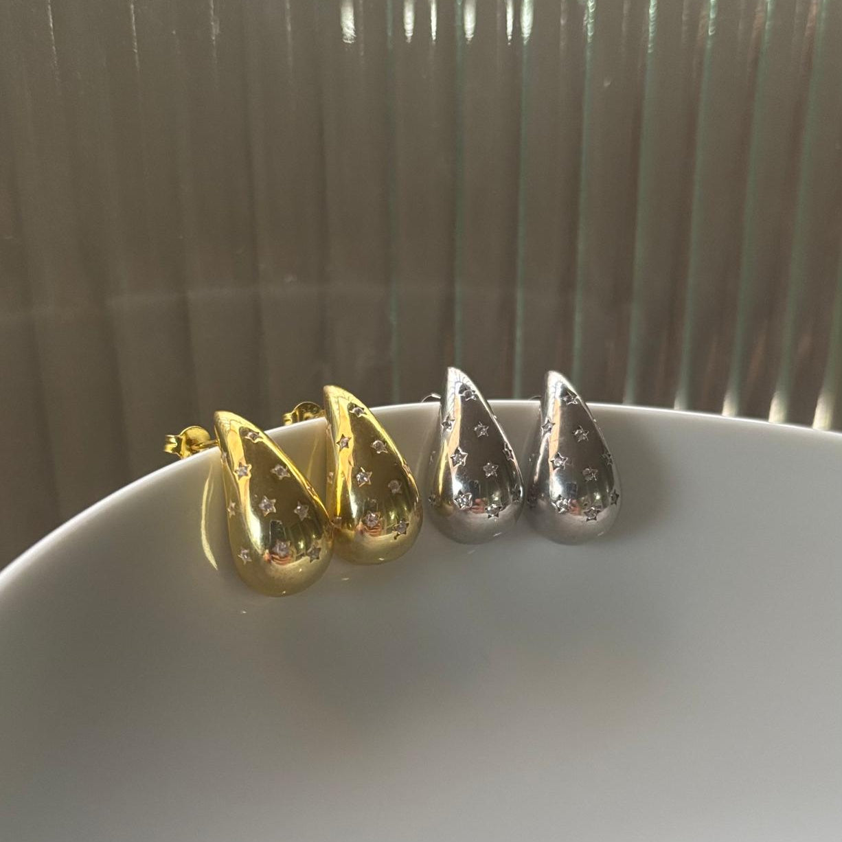 Yıldız Damlası Küpe