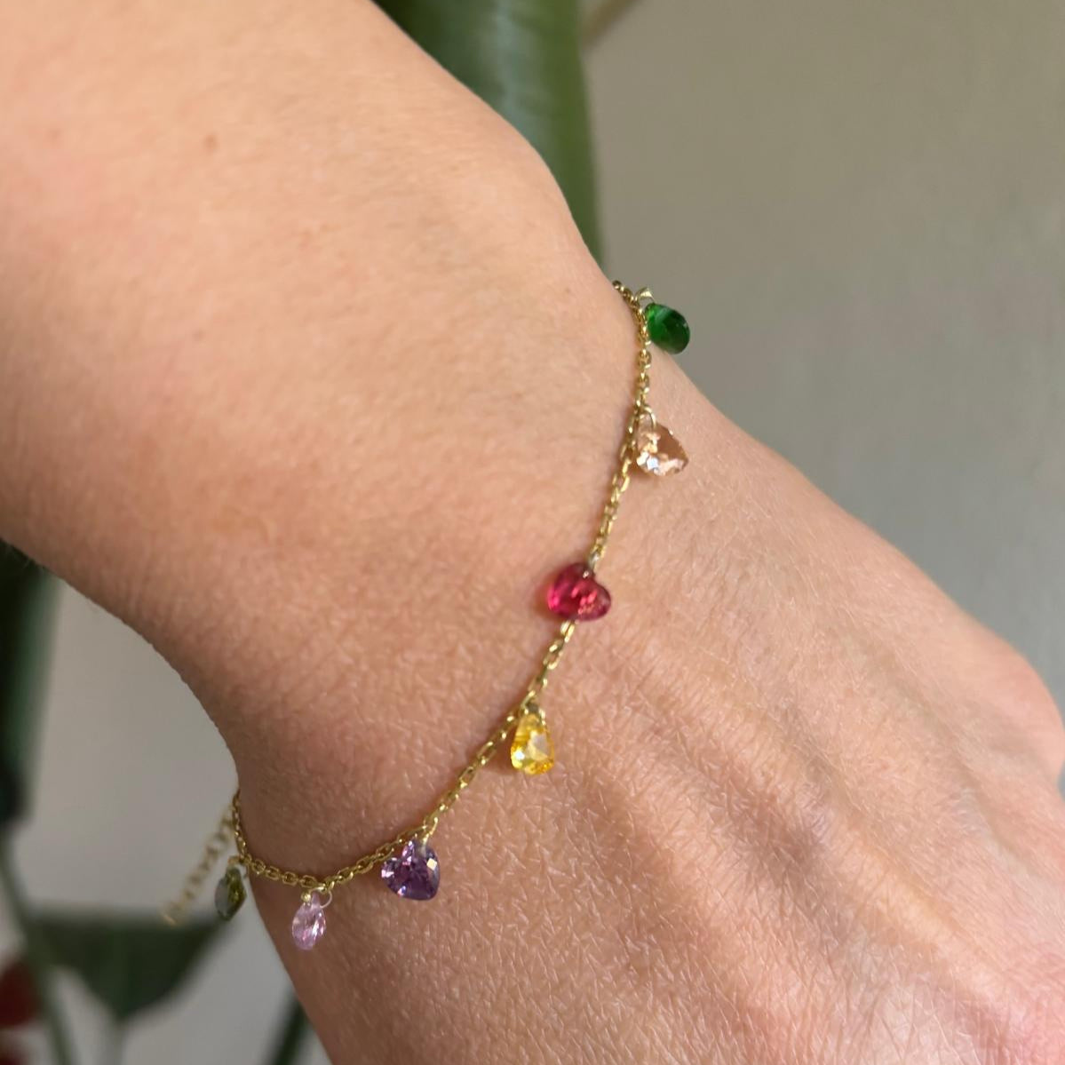 Renkli Taş Bileklik