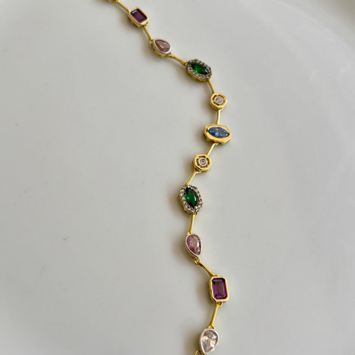 Renkli Taş Bileklik