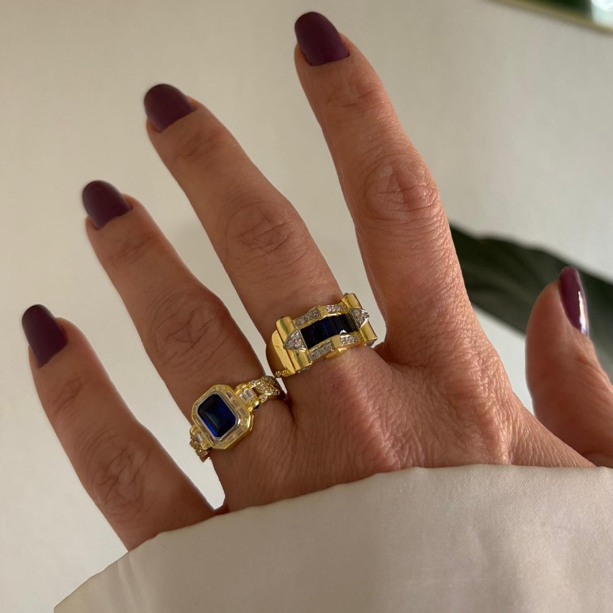 Renkli Zirkon Yüzük