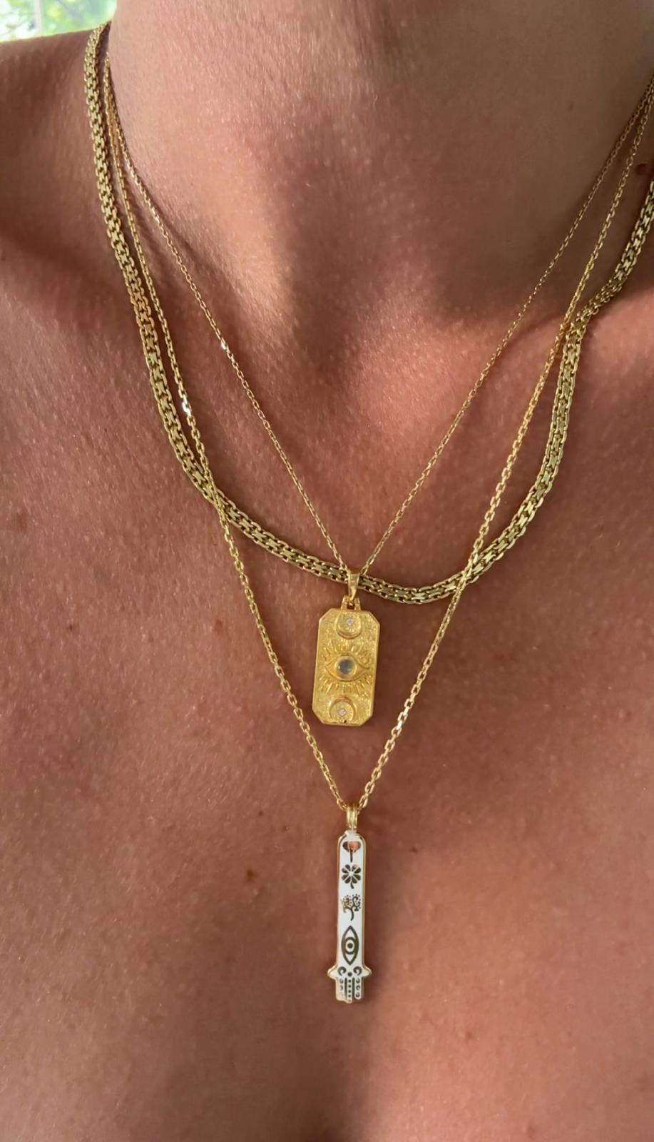 Fatıma Sembol Kolye