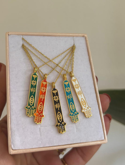 Fatıma Sembol Kolye